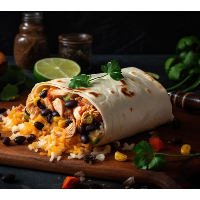 Jolly Green Giant Burrito.