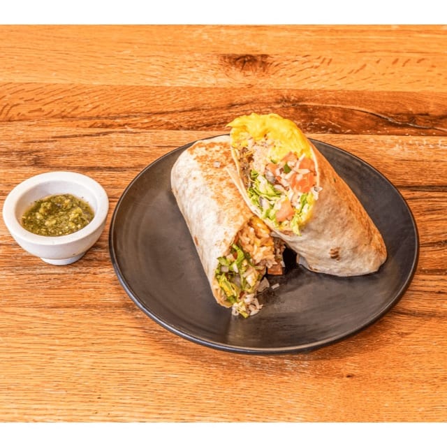 Gyros Al Pastor Burrito.